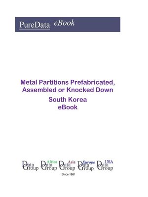 cover image of Metal Partitions Prefabricated, Assembled or Knocked Down in South Korea